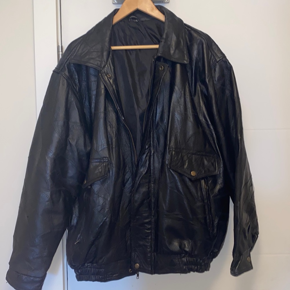 Leather jacket